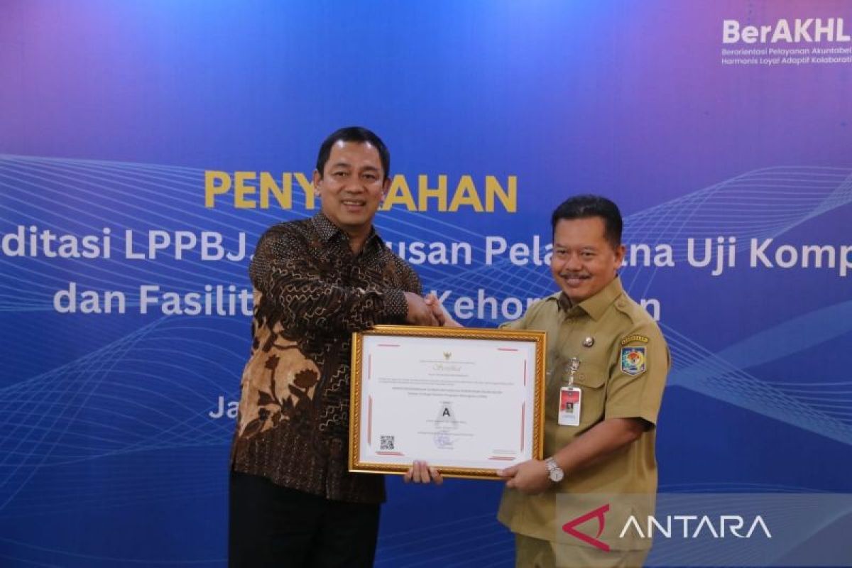 Terima sertifikat, BPSDM penuhi syarat pelatihan kualitas tinggi