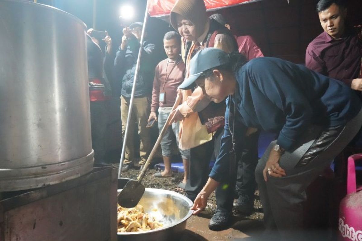 Mensos kembali tinjau posko baru bencana lahar dingin Kabupaten Agam, Sumbar