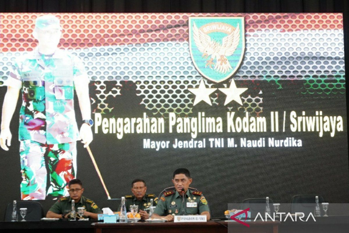 Pangdam II/Sriwijaya pesankan prajurit boleh bangga tapi tak sombong