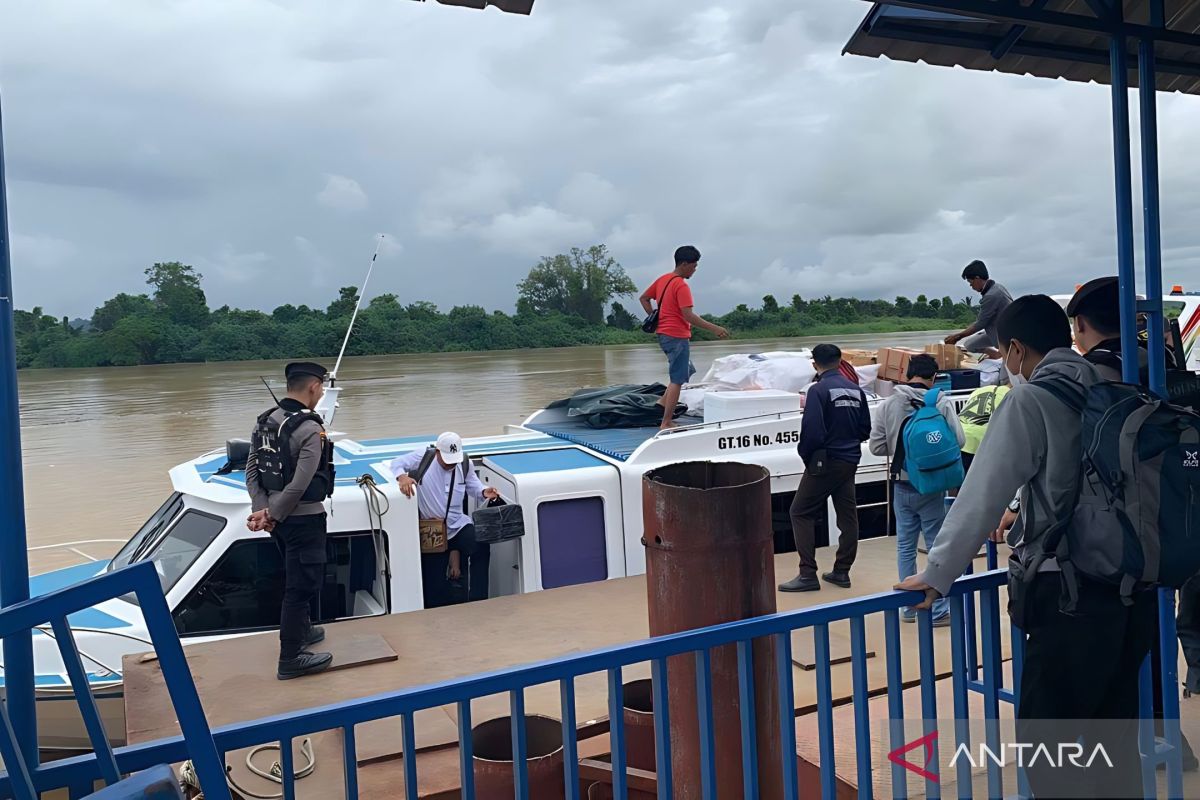 Transportasi Sungai Sesayap dapat perhatian khusus Polres Malinau