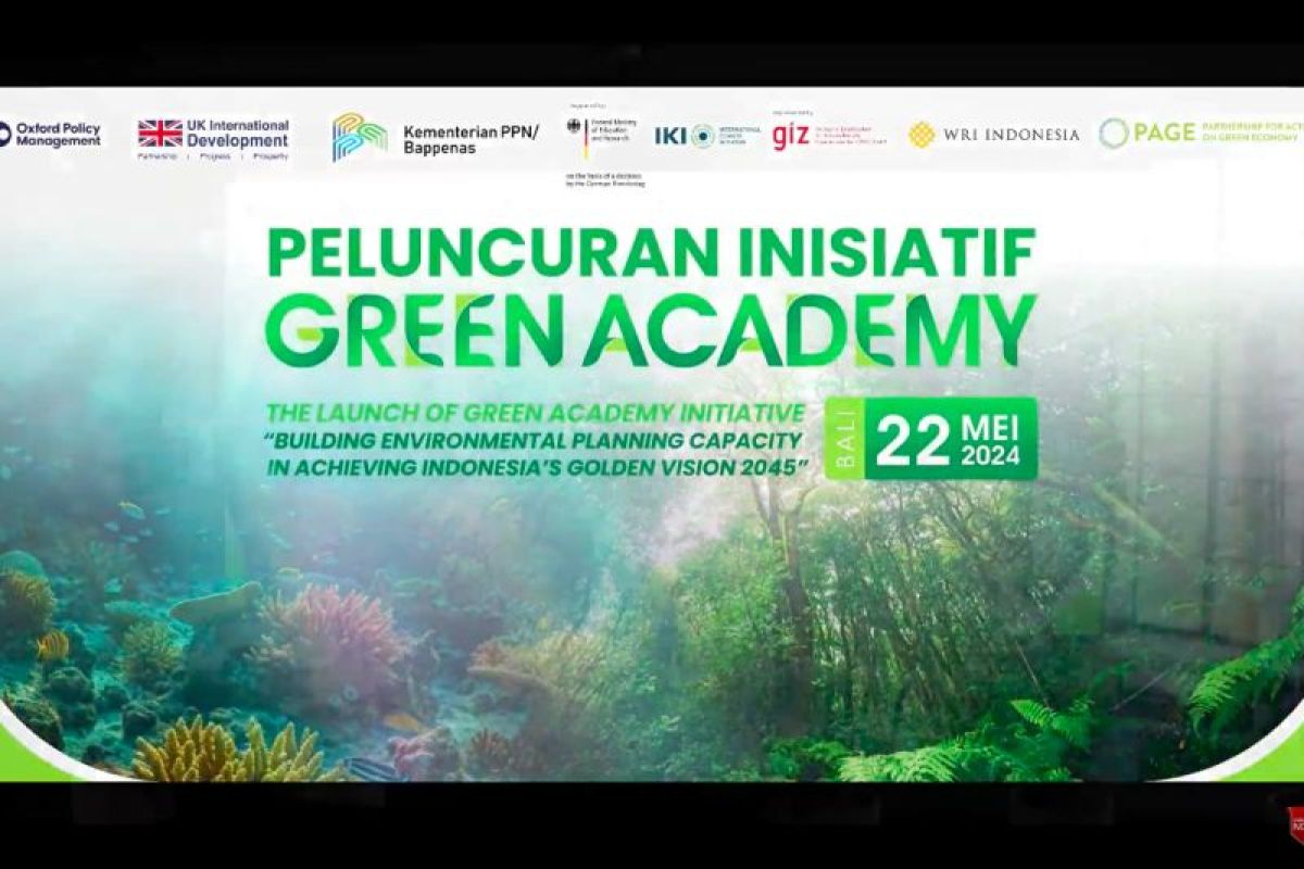 Indonesia meluncurkan pengembangan "Green Academy"