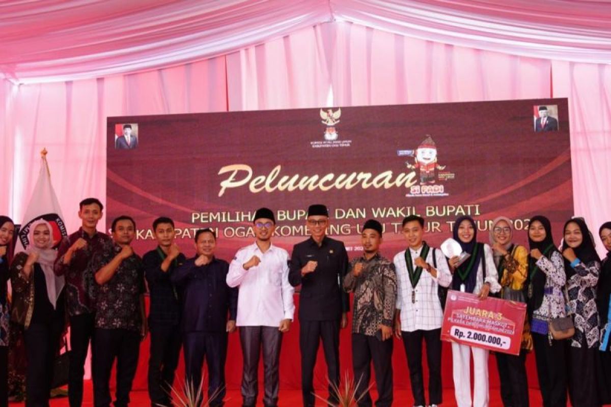 KPU OKU Timur luncurkan Pilkada 2024 dan ajak masyarakat kawal pesta demokrasi