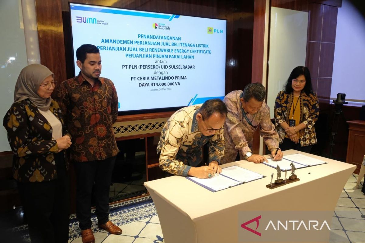 PLN kolaborasi PT Ceria Group bangun PLTMG kapasitas 200 MW di Wolo Kolaka