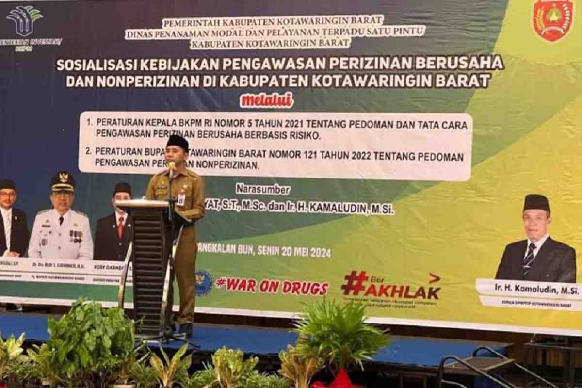 Sekda ingatkan OPD di Kobar selalu berikan perizinan sesuai aturan