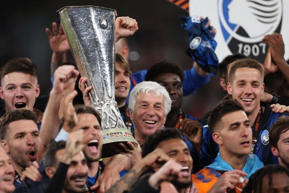 Pelatih Gasperini sebut Atalanta memang pantas juara