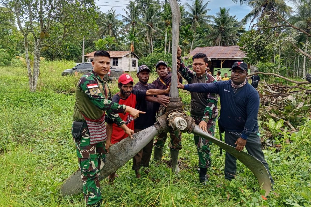 Bangkai pesawat peninggalan PD II ditemukan di Keerom