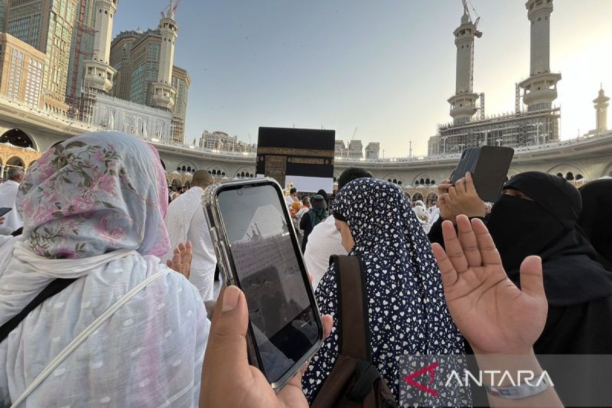 Sebanyak 169.958 calon haji reguler Indonesia telah berada di Makkah