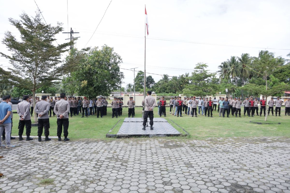 Polres Pesisir Barat pastikan kesiapan personel guna amankan WSL Krui Pro