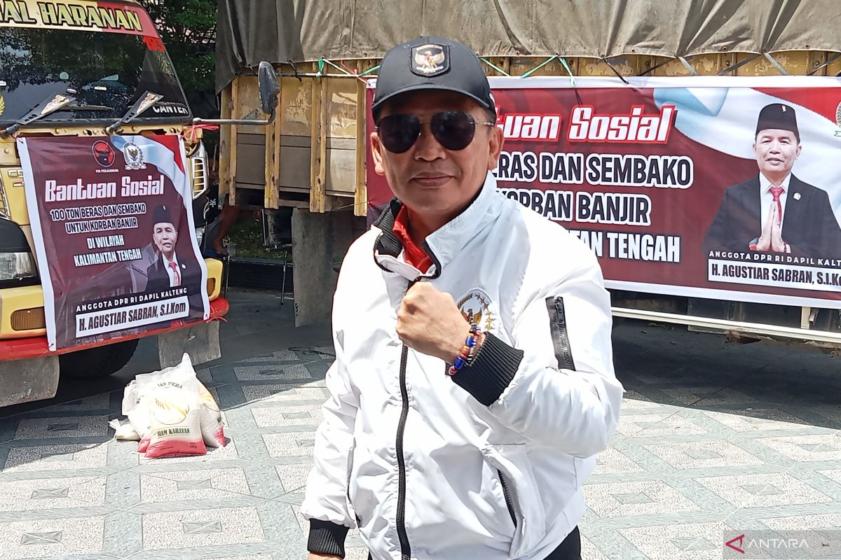 Anggota DPR RI Agustiar Sabran. ANTARA/Adi Wibowo