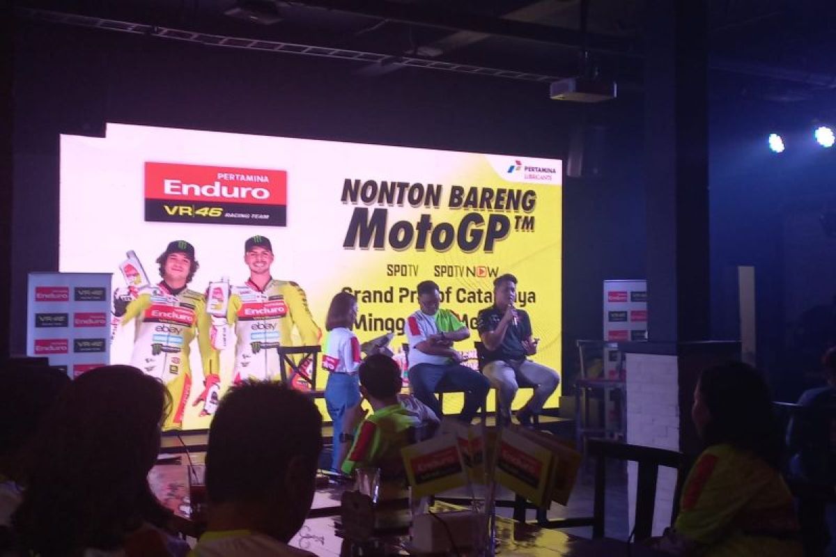 Pertamina Lubricants mengajak Komunitas dalam keseruan Enduro Nobar MotoGP di Padang