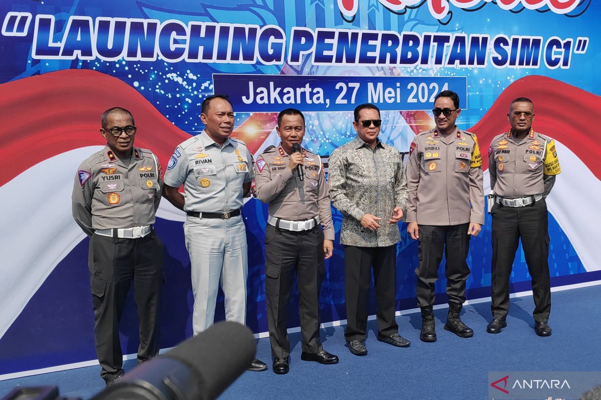 Polri rilis SIM C1 dongkrak kompetensi pemotor Indonesia