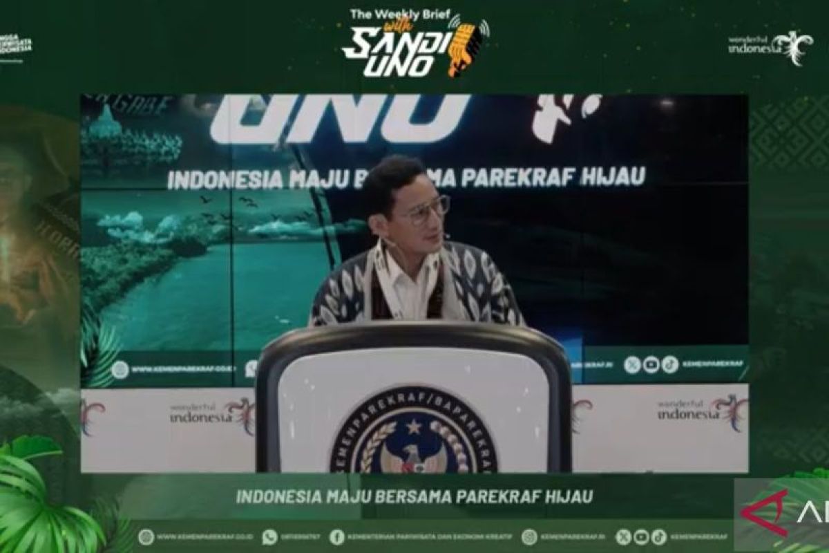 Indeks pariwisata RI peringkat 22 dunia, ungkap Sandiaga