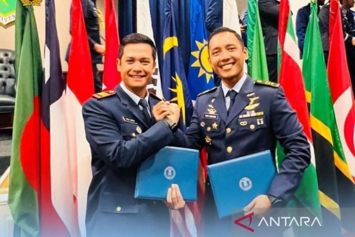 Dua penerbang tempur TNI AU tempuh pendidikan militer di Amerika Serikat