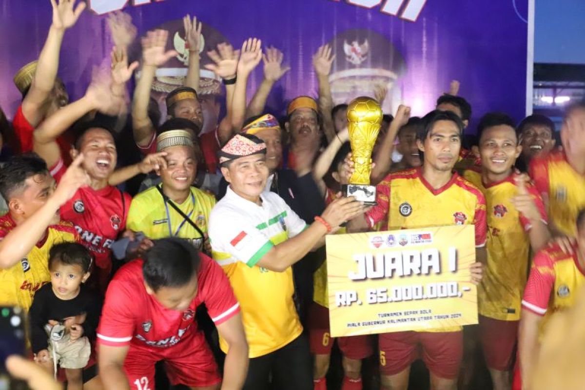 Gubernur Berharap Sepak Bola Bangkitkan Dunia Olahraga Kaltara