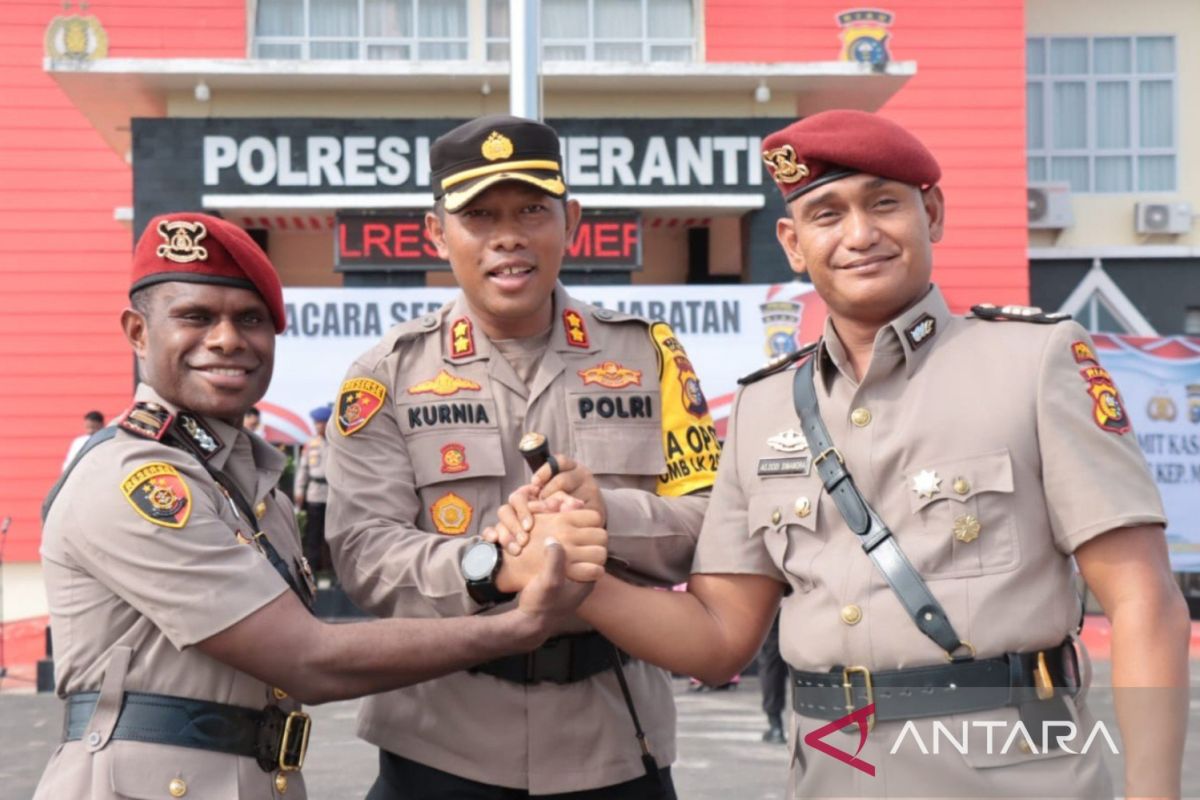 Sertijab Kasat Reskrim Polres Meranti, ini penggantinya