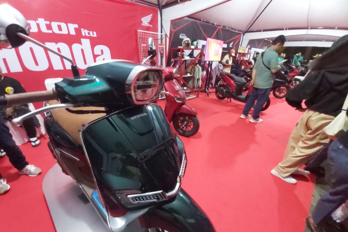 Antusias : New Honda Stylo 160 resmi launching di Luwuk