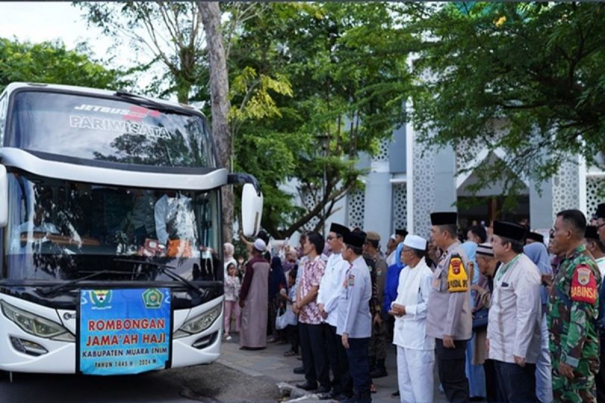 10 jamaah haji Muaraenim gabung kloter 12 gabungan