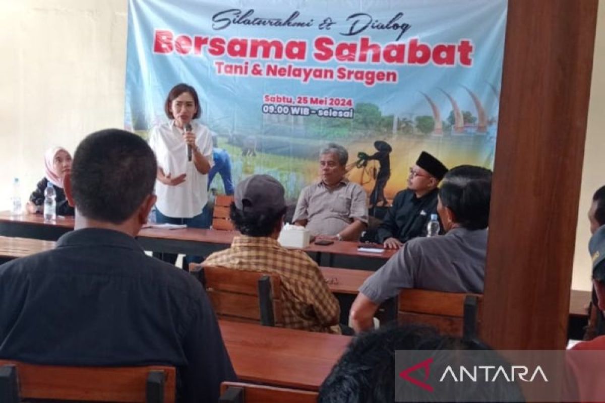 Calon peserta Pilkada Sragen wadahi aspirasi untuk masalah petani