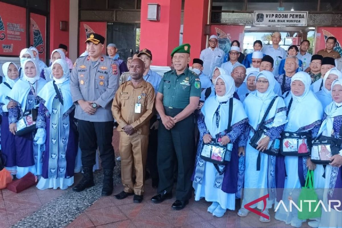 Kemenag pastikan 92 calon haji Biak berangkat 29 Mei via Embarkasi Makassar