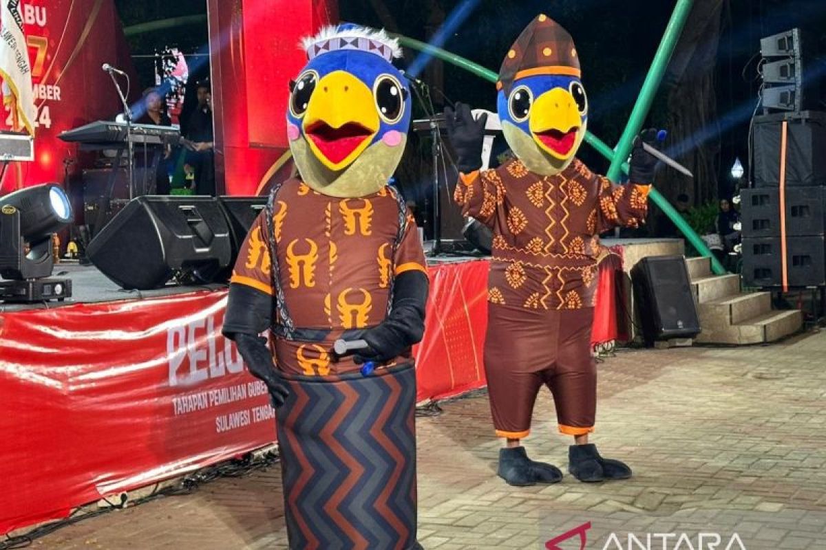 KPU Provinsi Sulteng pilih burung Maleo sebagai maskot Pilkada 2024