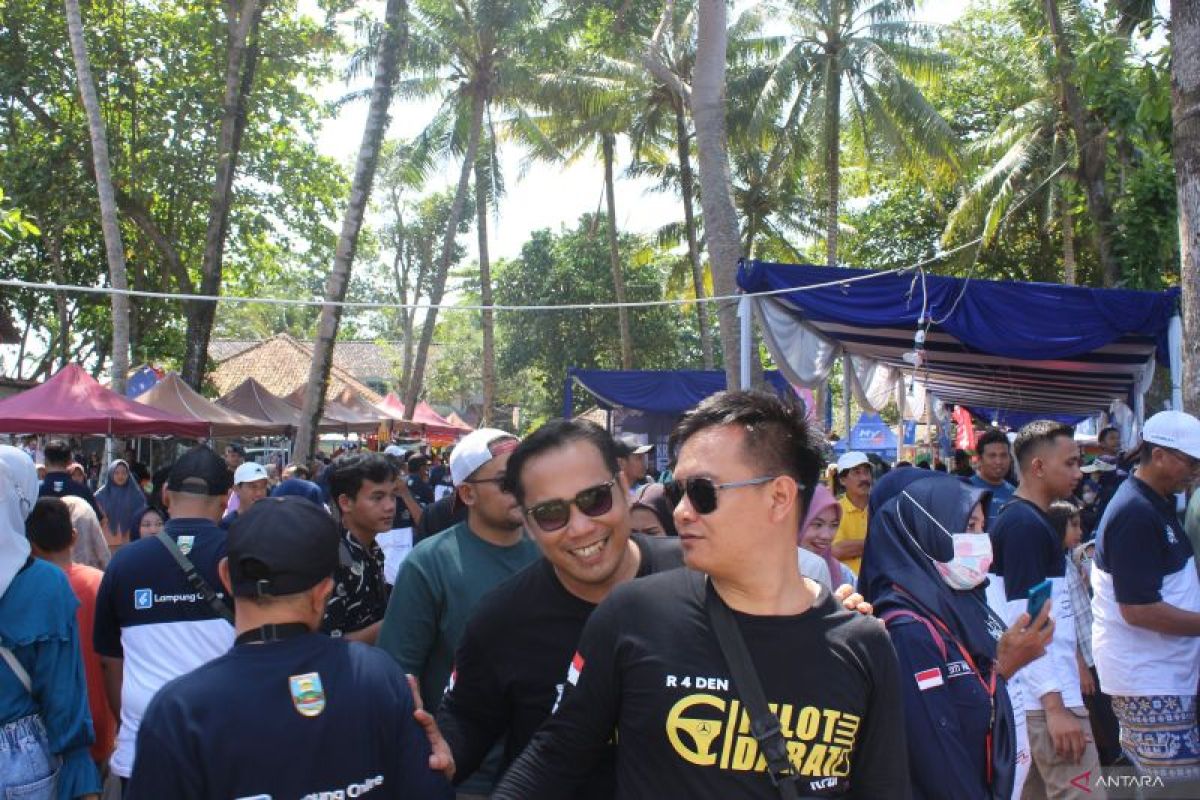 Warga Lampung antusias saksikan kejuaraan WSL Krui Pro 2024