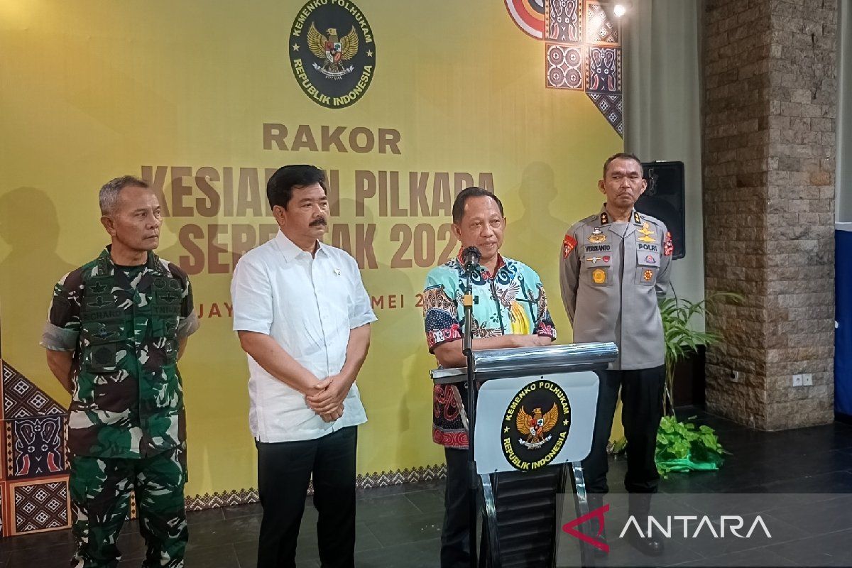 Mendagri: Tiga daerah Tanah Papua lambat salurkan hibah pilkada