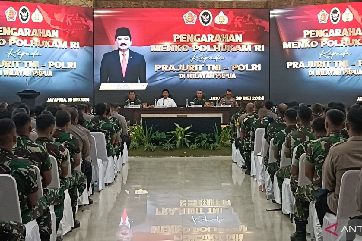 Menkopolhukam Hadi: Pentingnya sinergi TNI/Polri untuk pilkada damai Papua