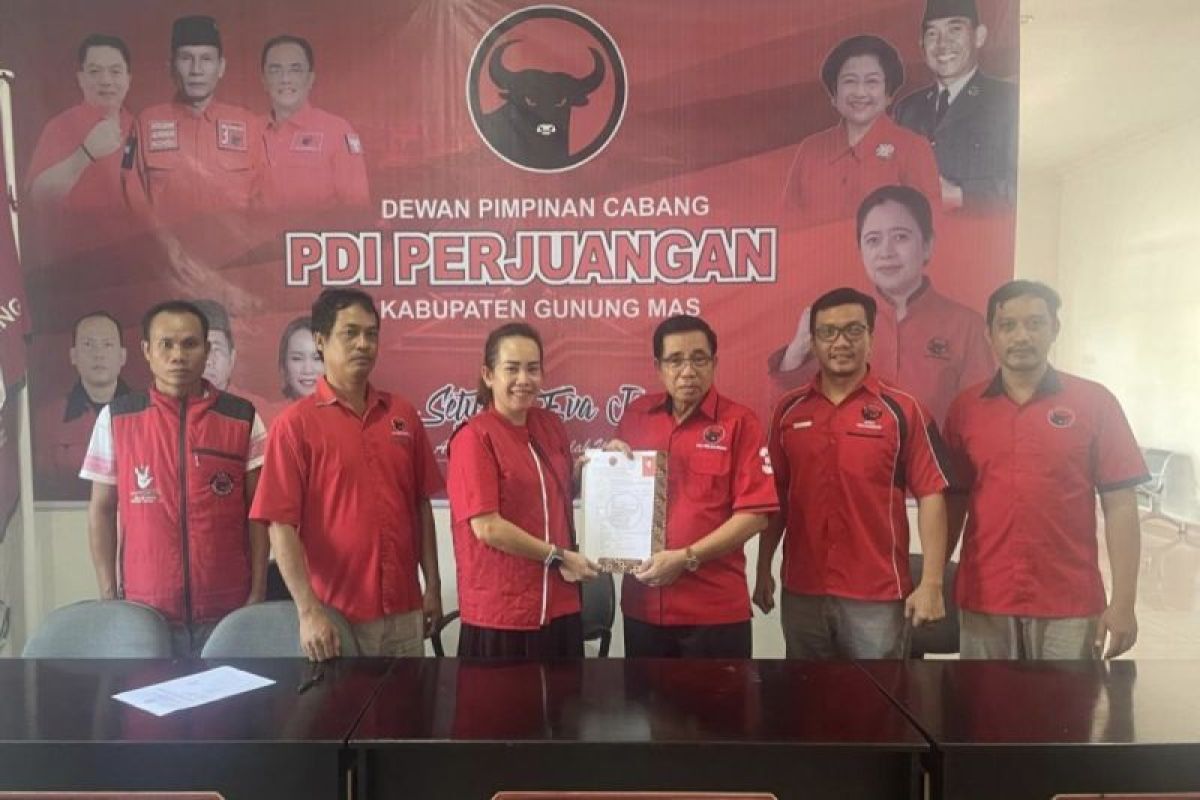 Ketua DPRD Gumas daftar di PDIP hadapi Pilkada 2024