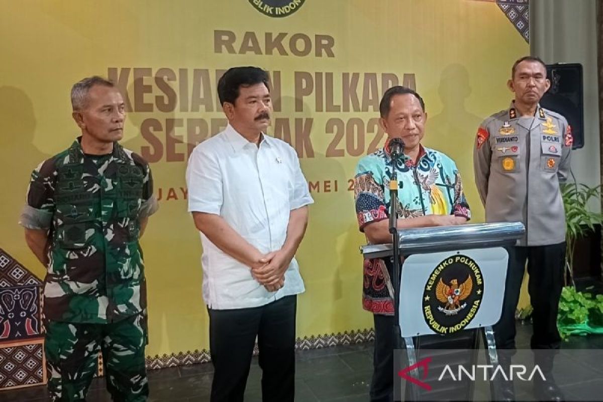 Mendagri: Dua provinsi Tanah Papua jadi atensi jelang pilkada 2024