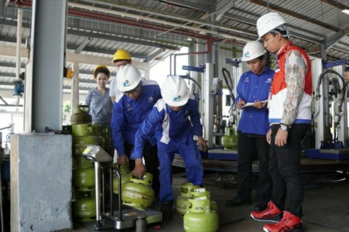 Uji sampel serentak di SPBE, Pertamina: Isi tabung LPG harus sesuai takaran