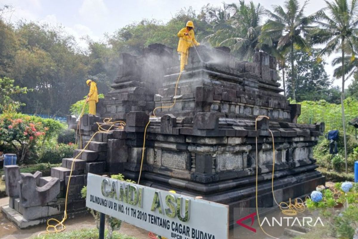 Balai Pelestarian Kebudayaan konservasi Candi  Asu Magelang