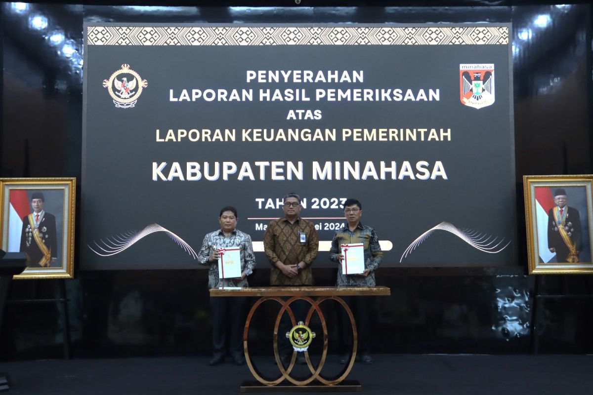 Minahasa dan Sangihe raih opini WTP dari BPK Sulut