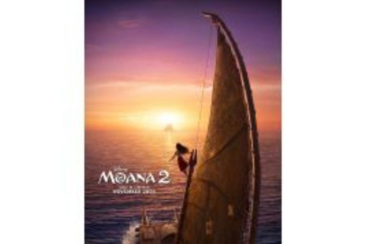 Film animasi "Moana 2" rilis trailer, tayang di bioskop November 2024