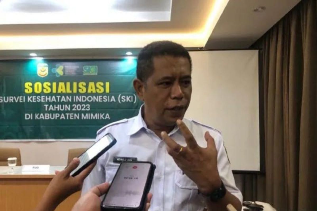 Dinkes Mimika fokus PIN Polio  wilayah pegunungan dan pesisir