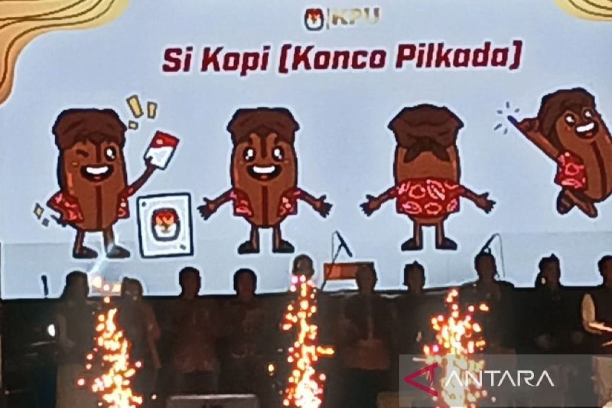 KPU Temanggung  luncurkan maskot Pilkada 2024 "Si Kopi"