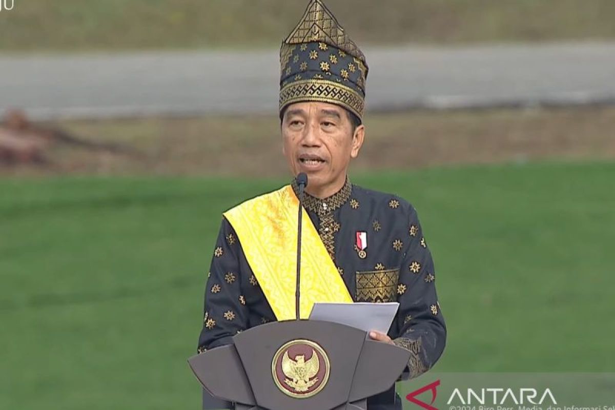 Presiden Jokowi: Pancasila pembebas Indonesia dari ketergantungan terhadap pihak asing