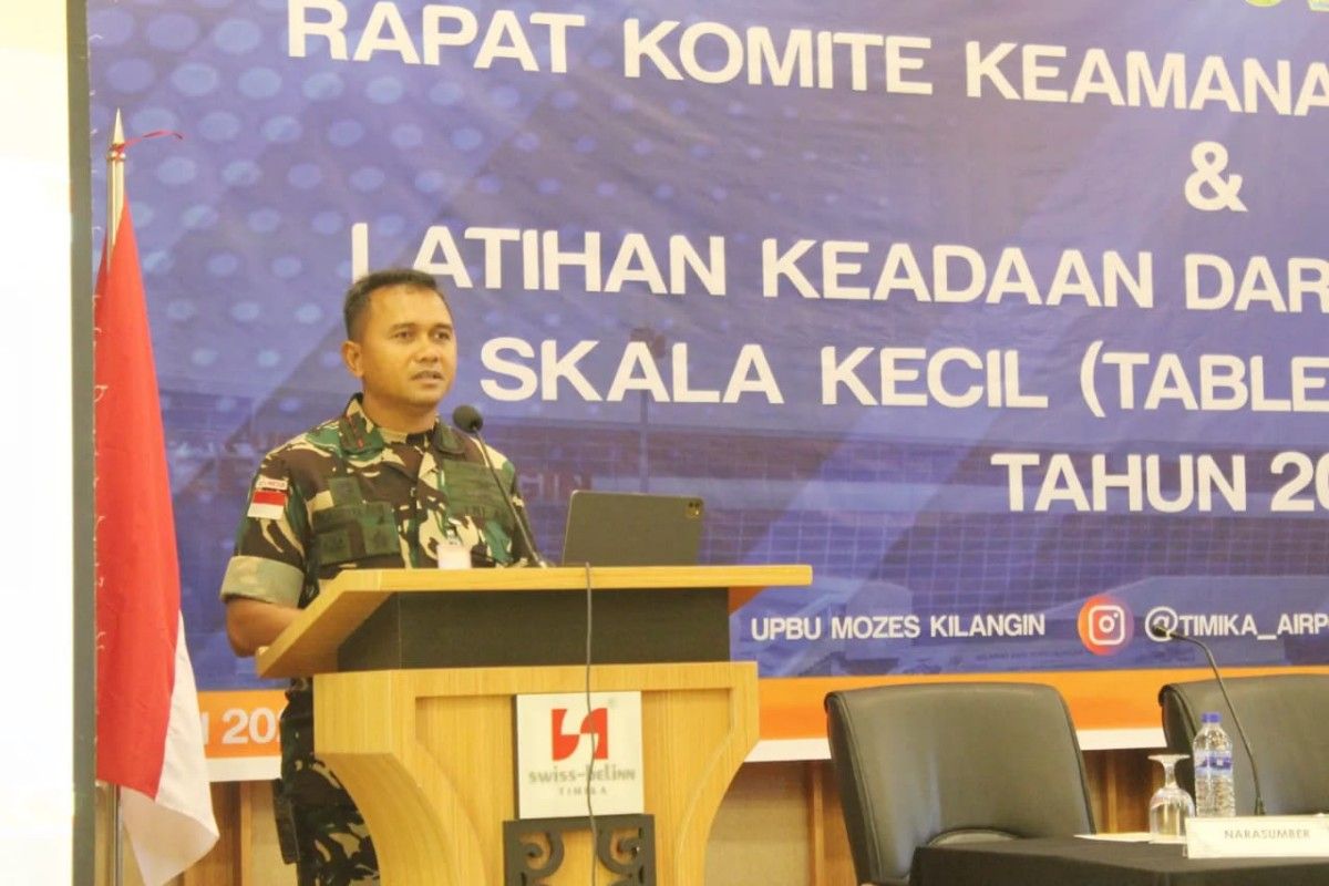 Lanud Timika amankan objek vital nasional di Provinsi Papua