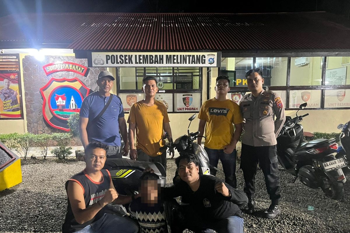 Polsek Lembah Melintang Polres Pasaman Barat tangkap pelaku penggelapan sepeda motor