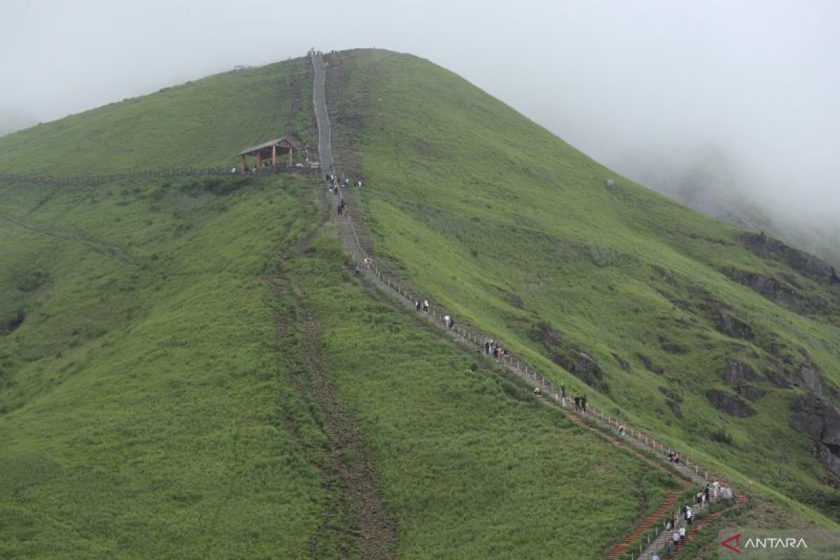 Harmoni alam di Gunung Wugong China