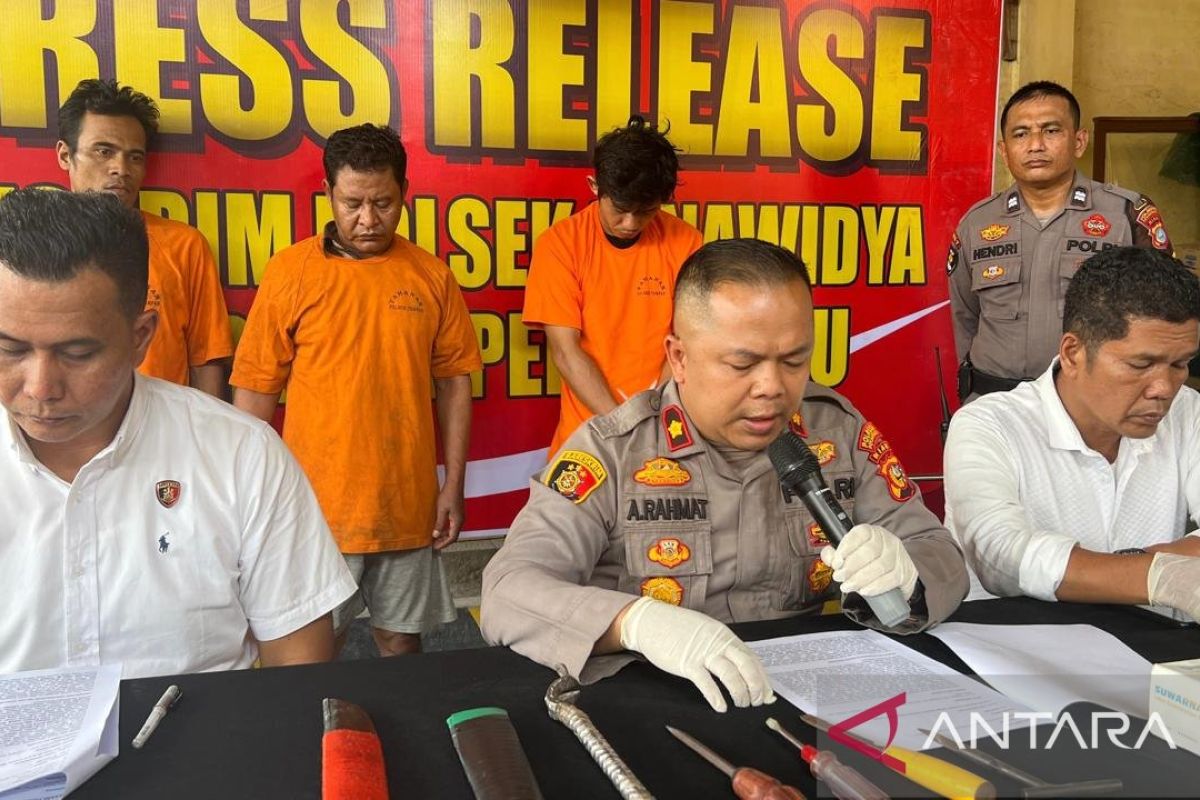 Pencuri sepeda motor di berbagai lokasi di Pekanbaru didor polisi