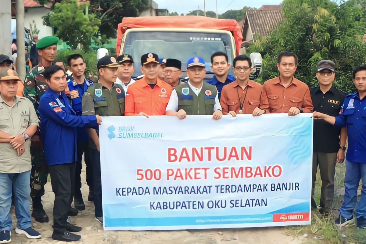 Pemkab OKU Selatan distribusikan  bantuan sosial untuk korban banjir