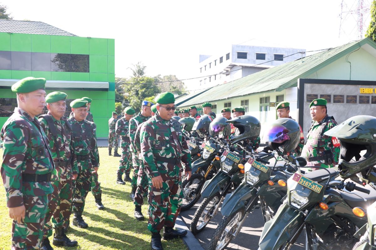 Korem 132/Tadulako minta prajurit TNI perkuat sinergi sukseskan pilkada