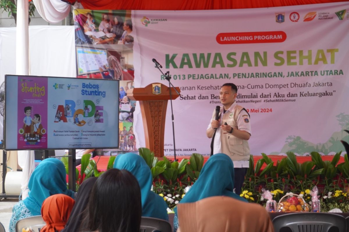 LKC Dompet Dhuafa Jakarta luncurkan kawasan sehat di Kelurahan Pejagalan