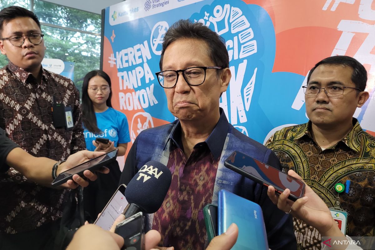 Menkes: Beban kesehatan negara akibat rokok lebih gede dari pendapatan