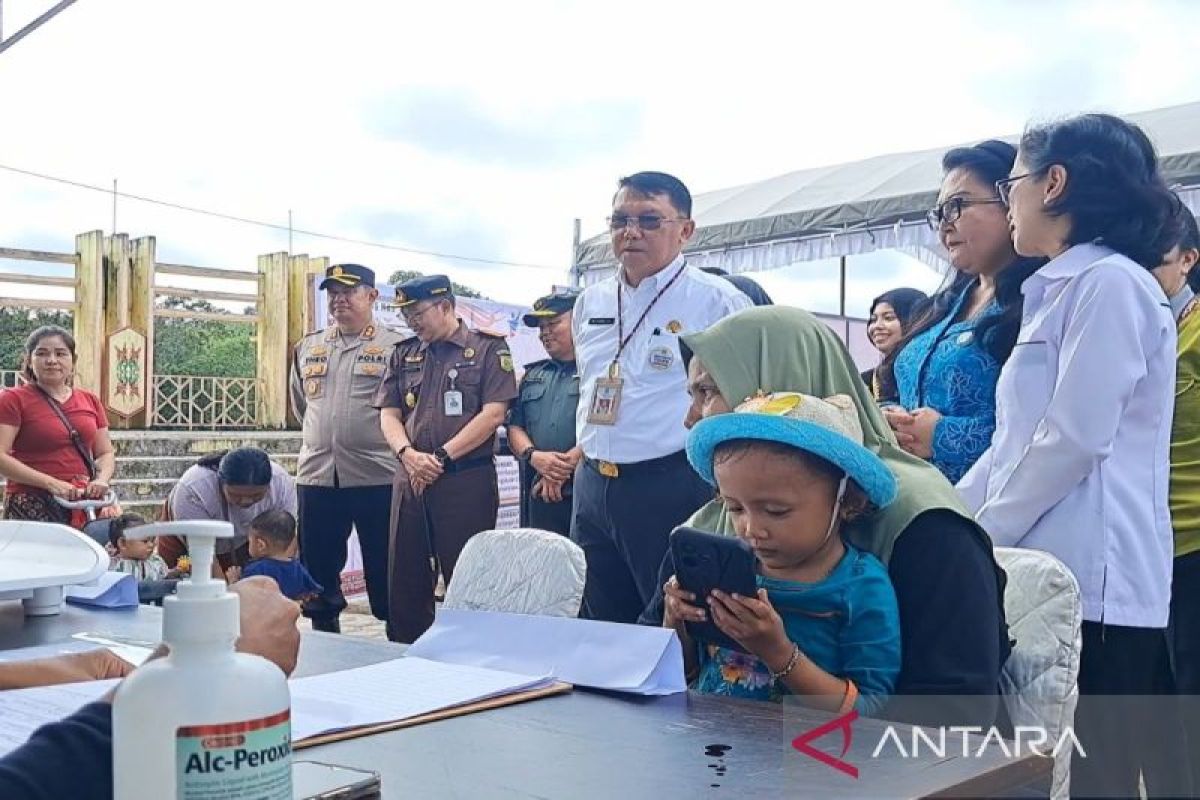 Posyandu Serentak tanda dimulainya intervensi pencegahan stunting di Gumas