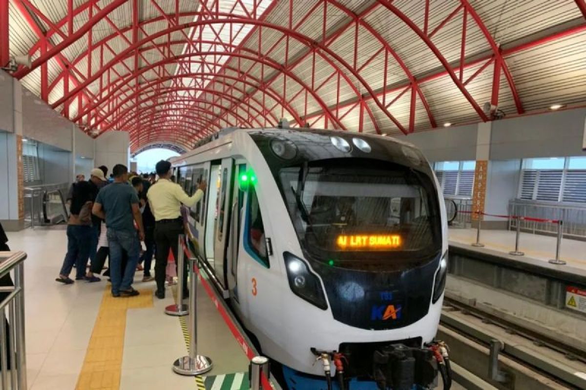 LRT Sumsel beroperasi kembali  usai pemadaman listrik