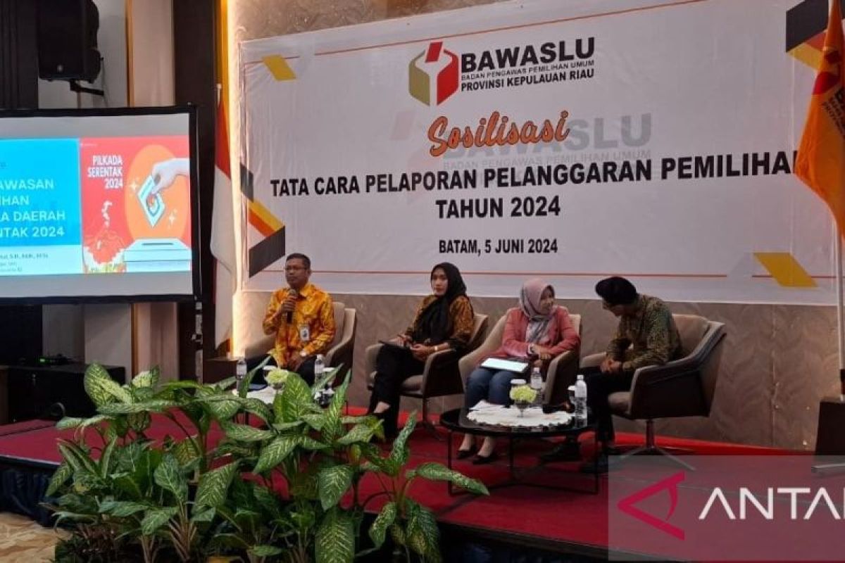 Bawaslu Kepri sosialisasi pelaporan pemilihan cegah pelanggaran Pilkada 2024