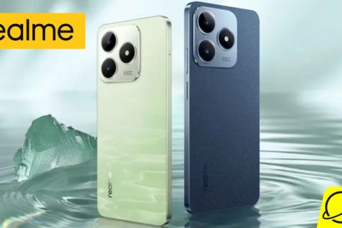 Ponsel realme C63 rilis di Indonesia, ponsel Rp2 jutaan berdesain kulit vegan