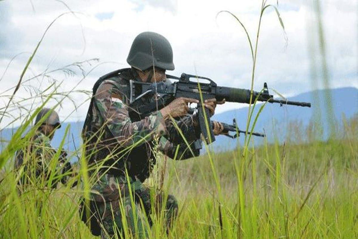 Koops Habema pukul mundur OPM pimpinan Apeni Kobogau di Intan Jaya