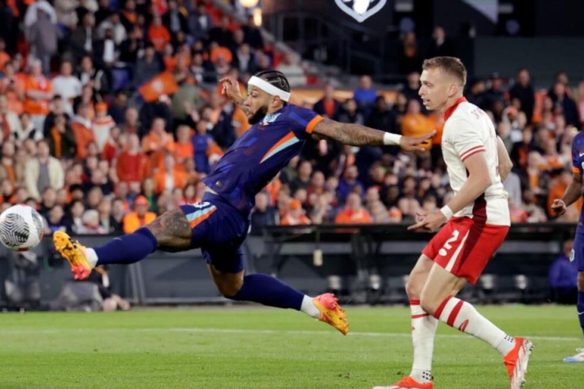 Belanda menang telak 4-0 lawan Kanada pada laga ujicoba